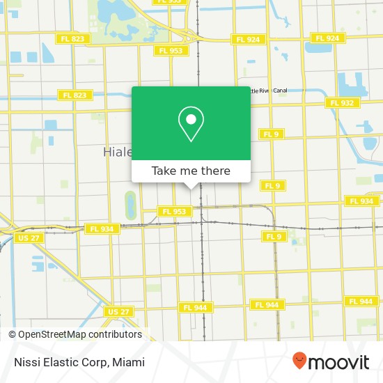 Nissi Elastic Corp map