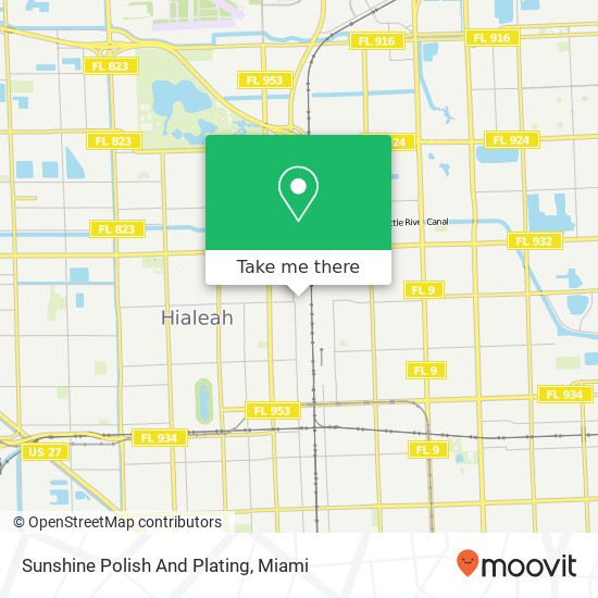 Sunshine Polish And Plating map