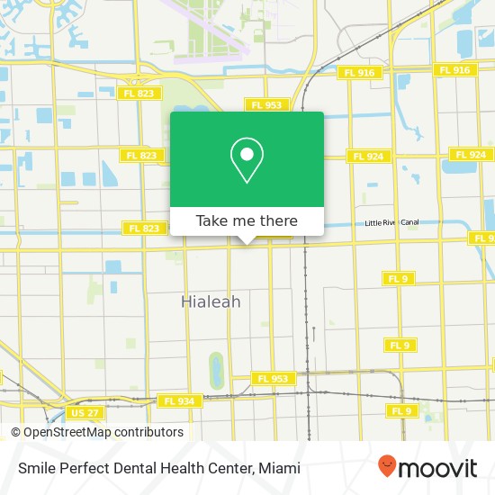 Mapa de Smile Perfect Dental Health Center