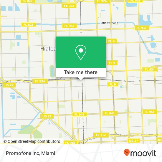 Mapa de Promofone Inc