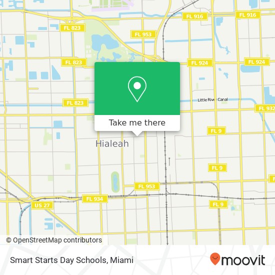 Mapa de Smart Starts Day Schools