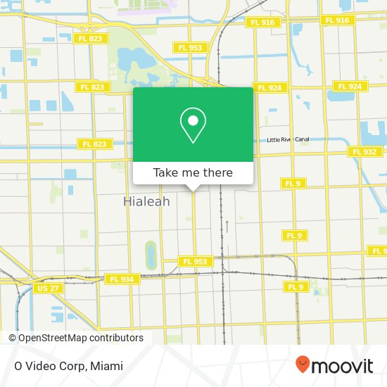 O Video Corp map