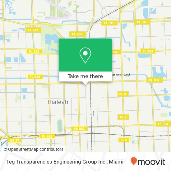 Teg Transparencies Engineering Group Inc. map