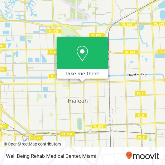 Well Being Rehab Medical Center map