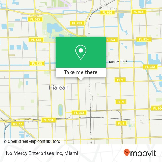 No Mercy Enterprises Inc map