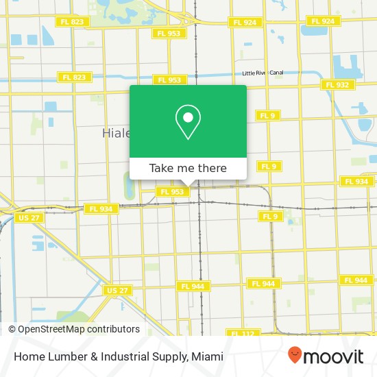 Mapa de Home Lumber & Industrial Supply