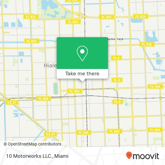 10 Motorworks LLC. map