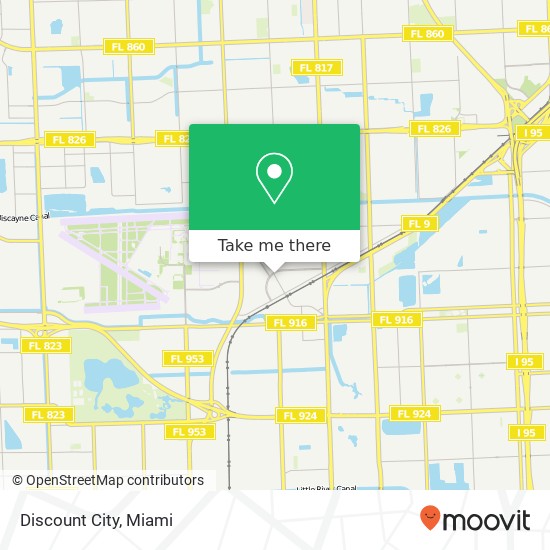 Discount City map