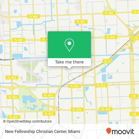 New Fellowship Christian Center map