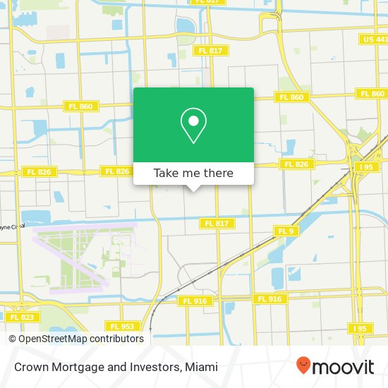 Mapa de Crown Mortgage and Investors
