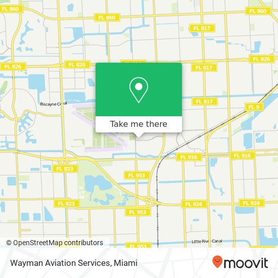 Mapa de Wayman Aviation Services