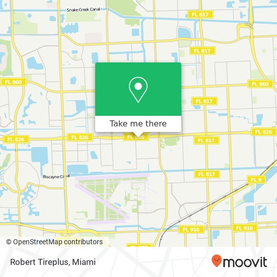 Robert Tireplus map