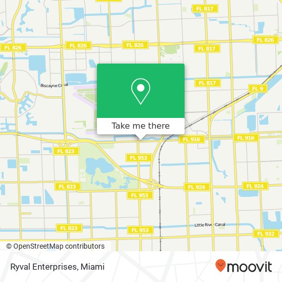 Mapa de Ryval Enterprises