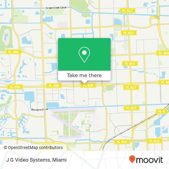 J G Video Systems map