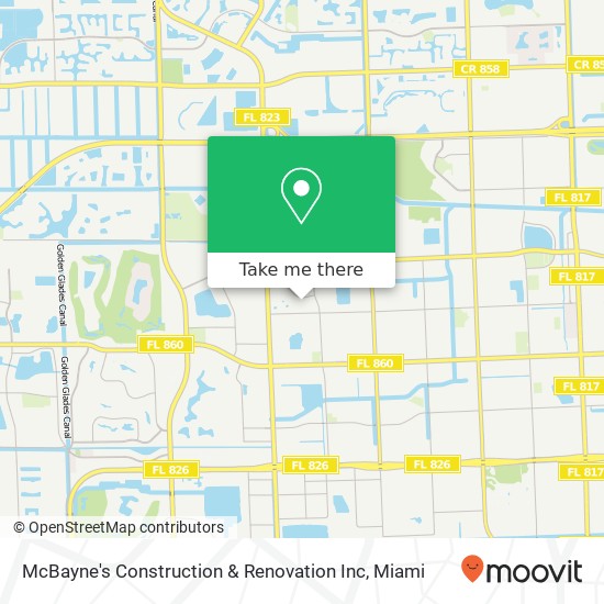 McBayne's Construction & Renovation Inc map