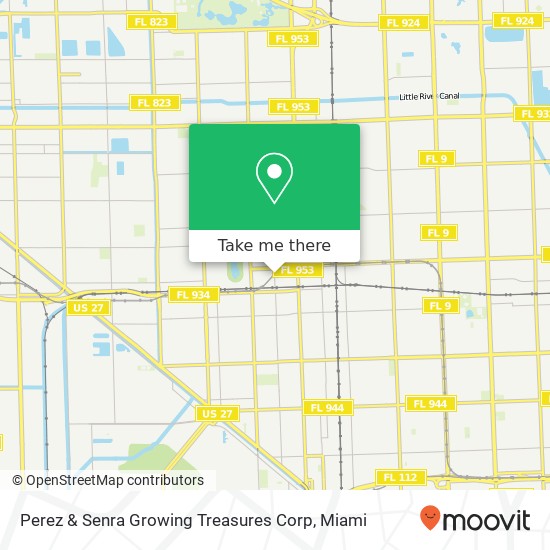 Perez & Senra Growing Treasures Corp map