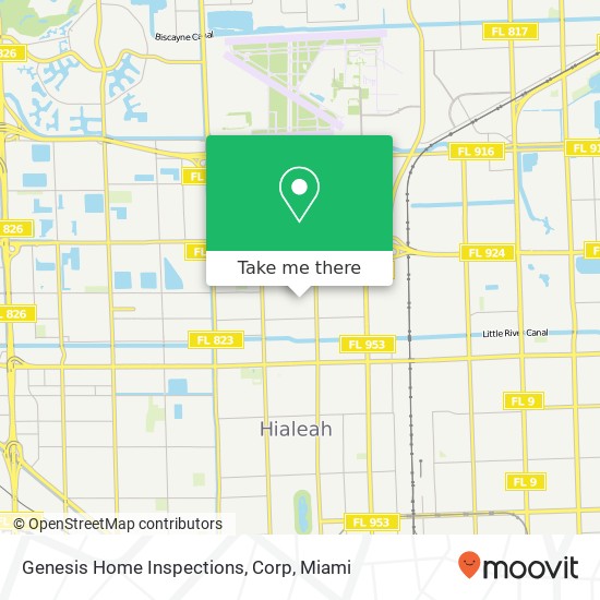 Mapa de Genesis Home Inspections, Corp