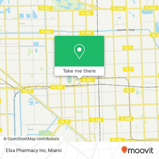 Elsa Pharmacy Inc map