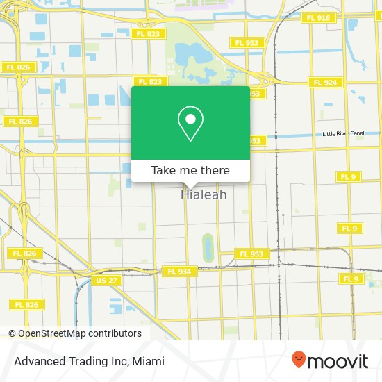 Mapa de Advanced Trading Inc