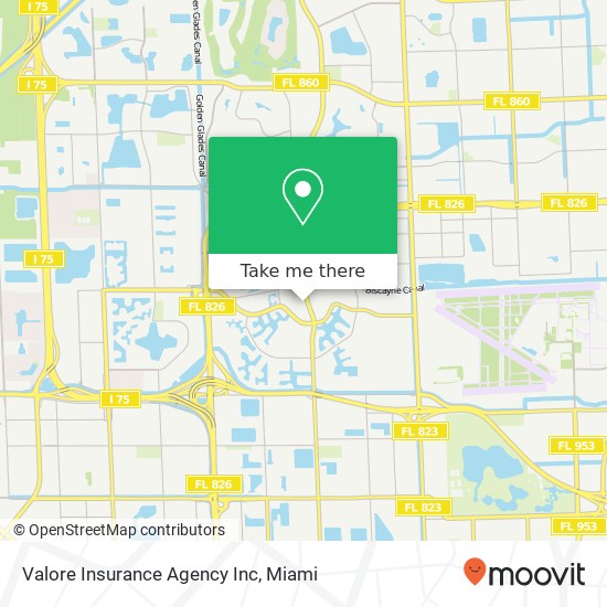 Valore Insurance Agency Inc map