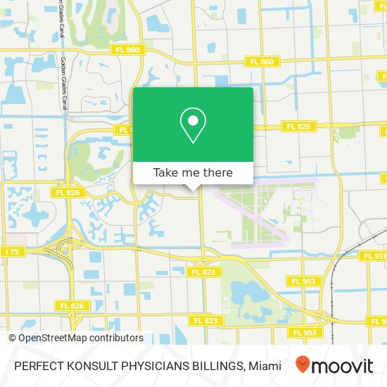 PERFECT KONSULT PHYSICIANS BILLINGS map