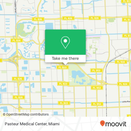 Pasteur Medical Center map