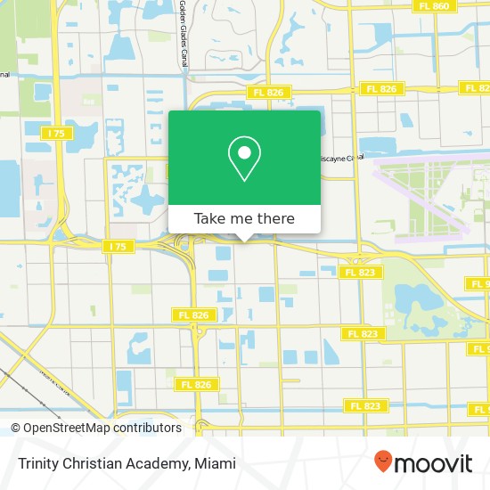 Mapa de Trinity Christian Academy