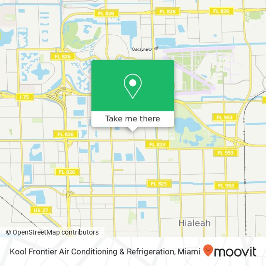 Mapa de Kool Frontier Air Conditioning & Refrigeration