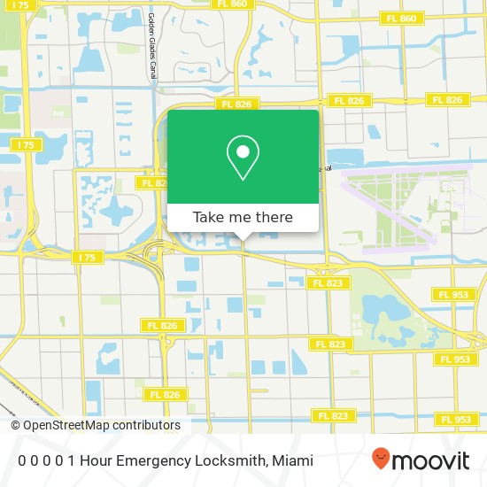 Mapa de 0 0 0 0 1 Hour Emergency Locksmith