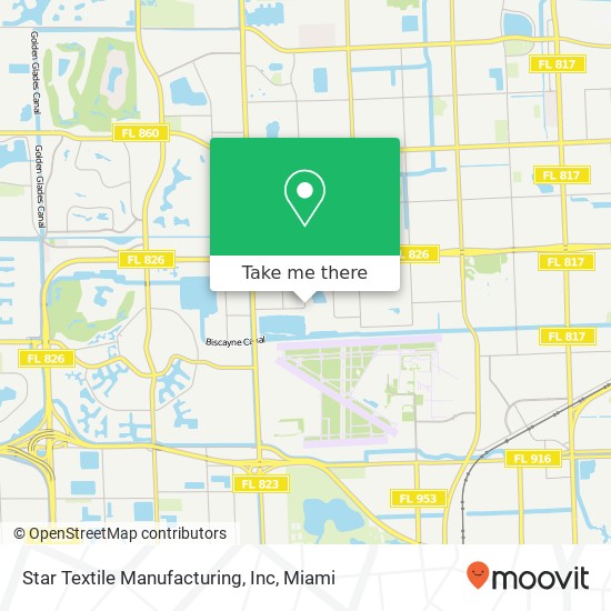 Star Textile Manufacturing, Inc map