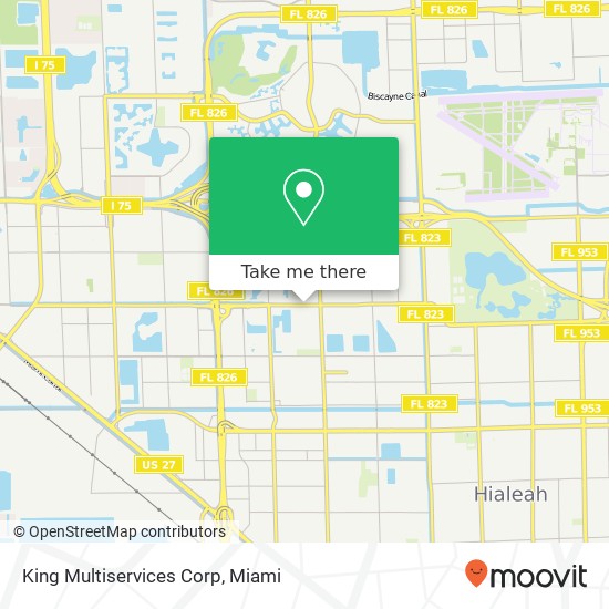 King Multiservices Corp map