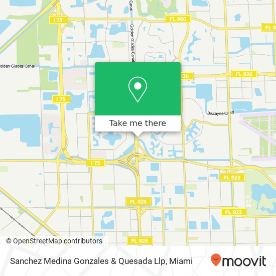 Sanchez Medina Gonzales & Quesada Llp map