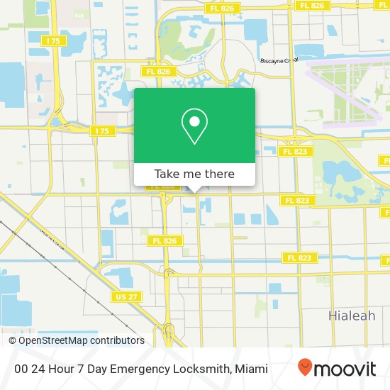 00 24 Hour 7 Day Emergency Locksmith map