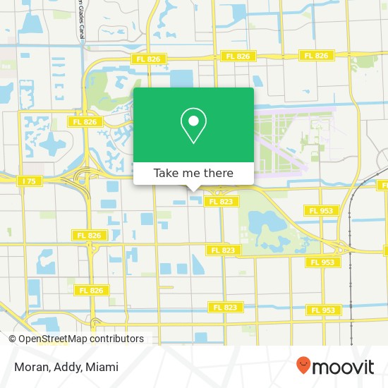 Moran, Addy map