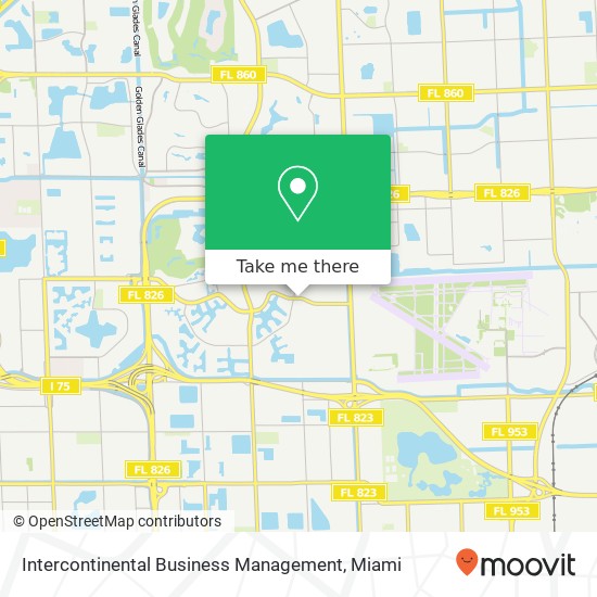 Intercontinental Business Management map