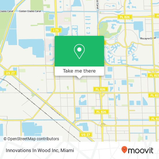 Mapa de Innovations In Wood Inc