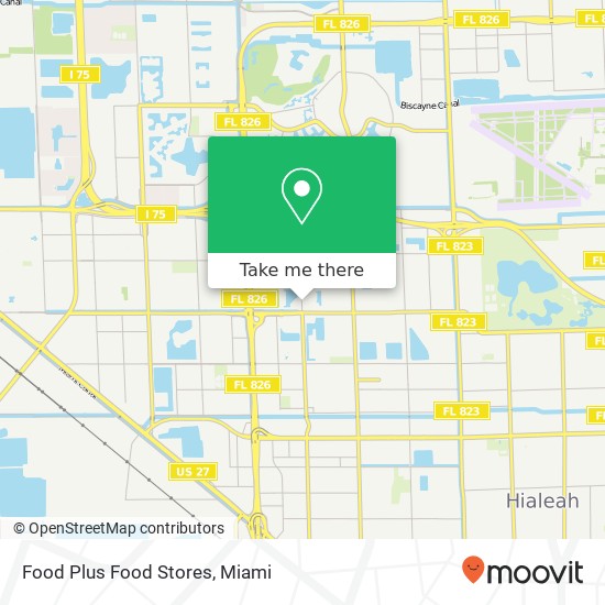 Mapa de Food Plus Food Stores