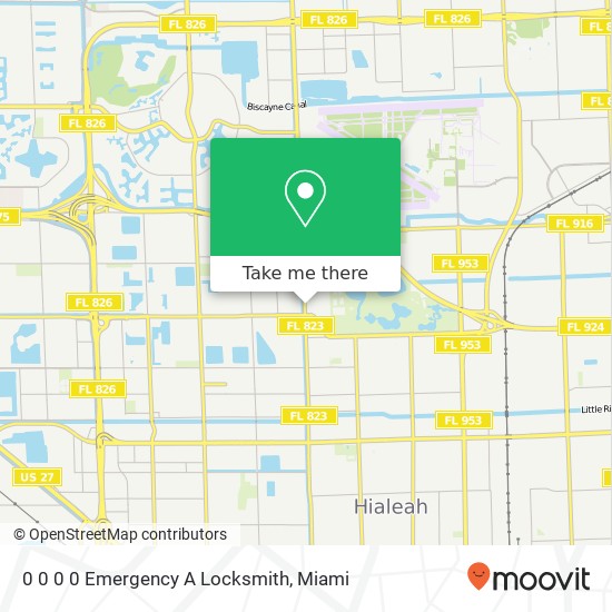 0 0 0 0 Emergency A Locksmith map