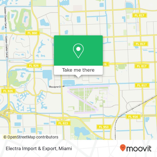 Mapa de Electra Import & Export