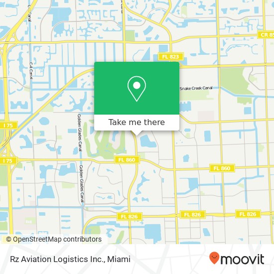 Rz Aviation Logistics Inc. map