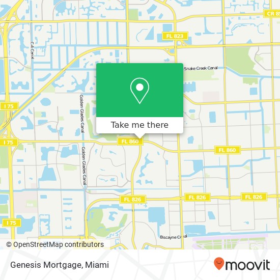 Genesis Mortgage map