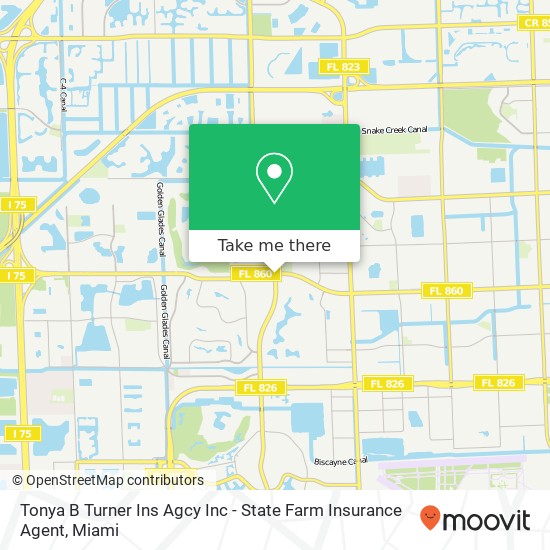 Tonya B Turner Ins Agcy Inc - State Farm Insurance Agent map