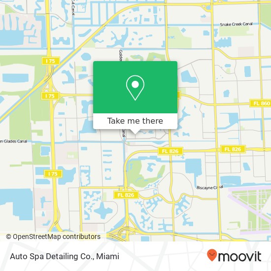 Auto Spa Detailing Co. map