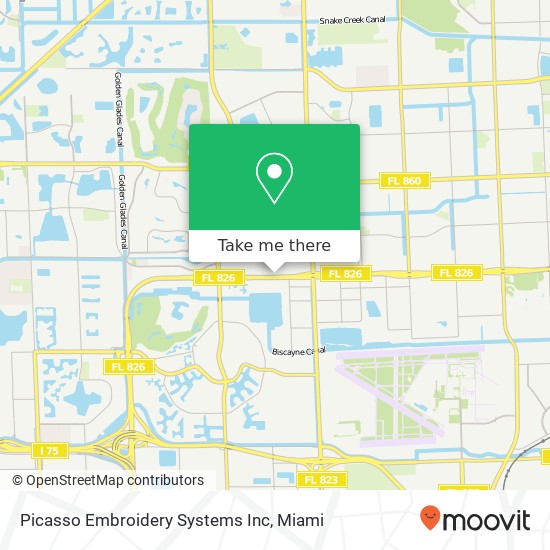 Picasso Embroidery Systems Inc map