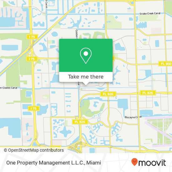 One Property Management L.L.C. map