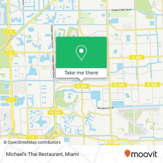 Michael's Thai Restaurant map