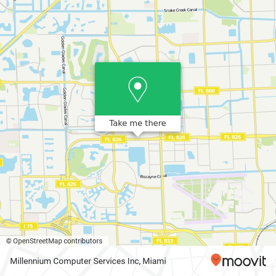 Mapa de Millennium Computer Services Inc