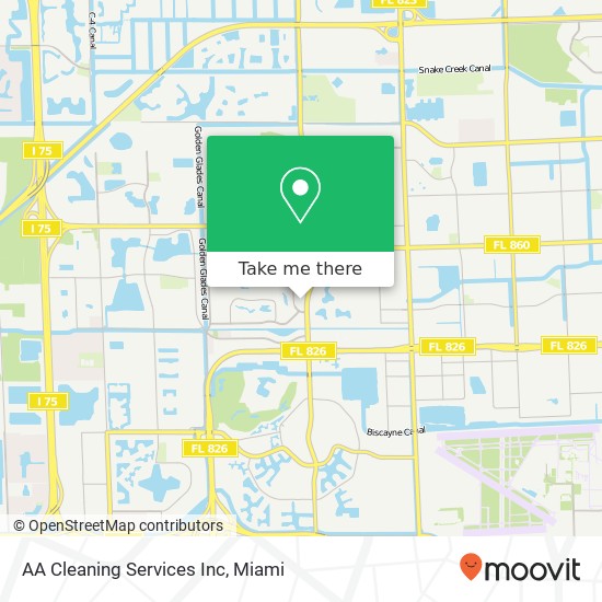 AA Cleaning Services Inc map