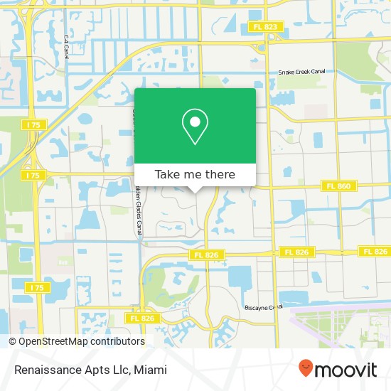 Renaissance Apts Llc map