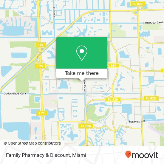 Mapa de Family Pharmacy & Discount